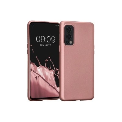 Pouzdro Kwmobile OnePlus Nord 2 5G růžové
