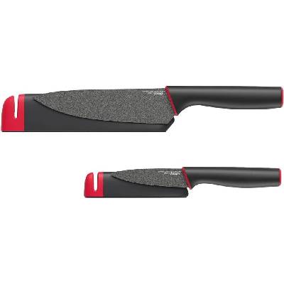 Joseph Joseph Nože s krytem a brouskem Slice Sharpen 3 ks