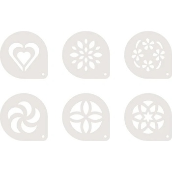 TESCOMA šablóny na cappuccino myDRINK, 6 ks