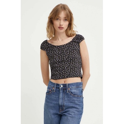 Levi's Bavlněný top A8784 černá