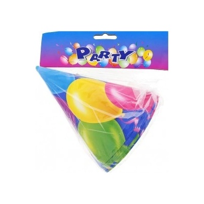 Wiky Párty kloboučky barevné 6 ks
