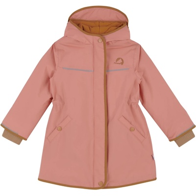 Finkid Детско палто Finkid Kid's Milla Coat - Terra Cotta / Almond - размер 80/90 (703-4710-0311)