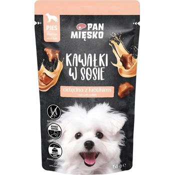 Pan Mięsko Pieces in sauce Veal with rabbit 150 g