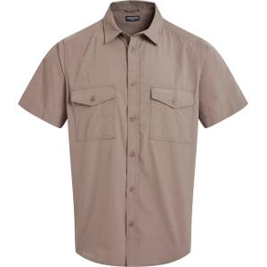 Craghoppers Мъжка риза с копчета Craghoppers Kiwi II S/S Shirt - Pebble - размер 3XL (033-3212-0315)