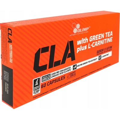 Olimp CLA&Green Tea plus L-Carnitine, 60 kapsúl