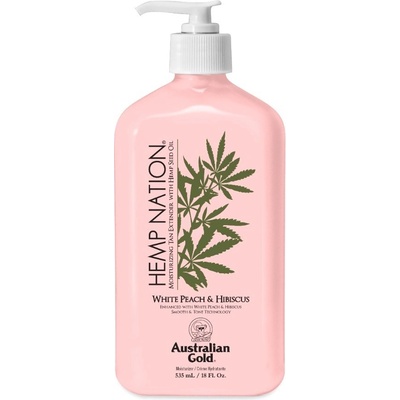 Australian Gold Hemp Nation White Peach and Hibiscus 535 ml