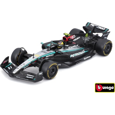 Bburago RACE Formula F1 Mercedes AMG F1 W15 Performance 2024 44 Lewis Hamilton with driver 1:43