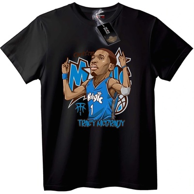 NOONEBRAND Тениска Tracy McGrady Orlando Magic 1 - 4XL, White