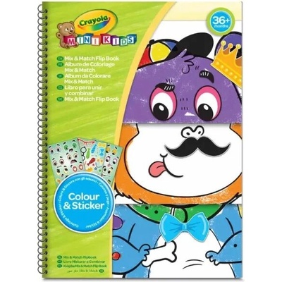 Crayola Mini Kids Omaľovánka s nálepkami