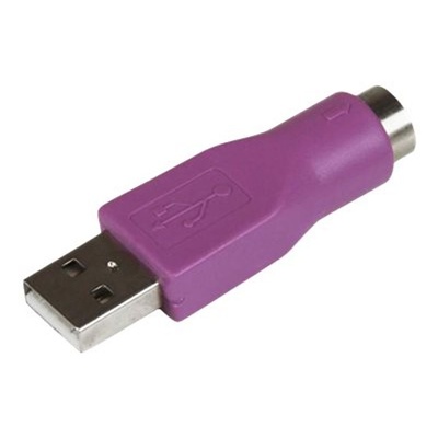 StarTech StarTech. com GC46MFKEY кабелен преобразувател мъжко/женско USB A PS/2 Виолетов (GC46MFKEY)