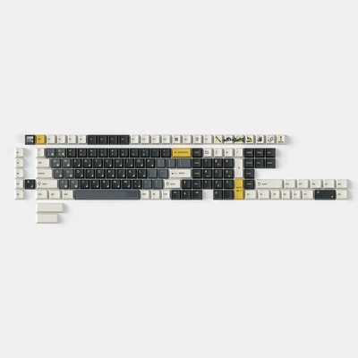 Keychron Retro Garage Cherry Profile Dye-Sub PBT Full Keycap Set Комплект капачки за механични клавиатури (PBT-113)