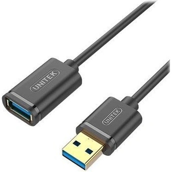 Unitek Y-C457GBK prodlužovací USB 3.0 AM-AF, 1m, černý