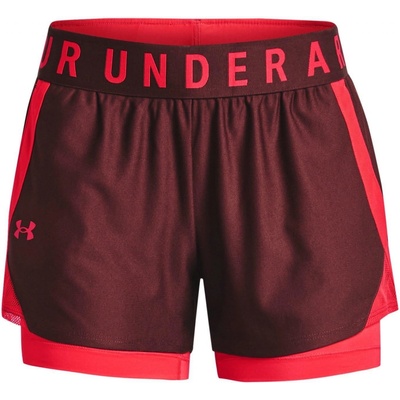 Under Armour šortky Play Up 2-in-1 Shorts -RED 1351981-690
