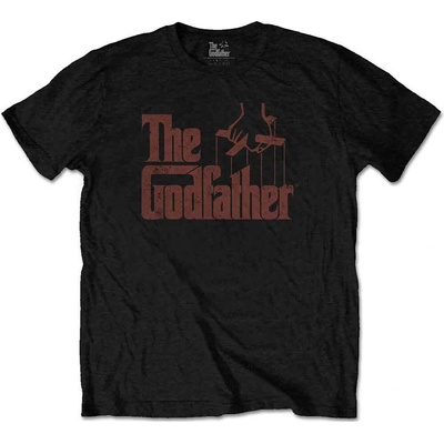 The Godfathers tričko Logo Brown čierne