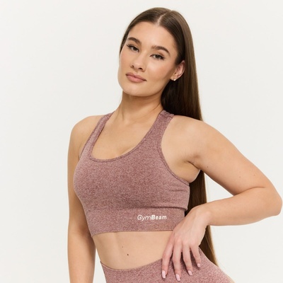 GymBeam Спортен сутиен FLO Mauve M