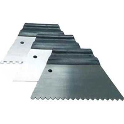 KUBALA Stěrka na lepidla nerezová zub 4x4 š.180mm 0515 33465