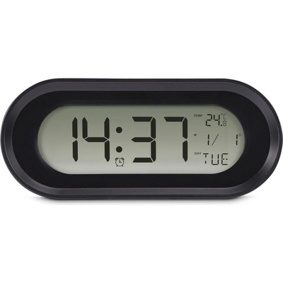 Hama Дигитален будилник "Samos", LCD, черен (HAMA-222204)