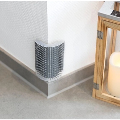 TRIXIE Corner Massage Brush - Ъглова масажираща четка за котки, 8/13 см