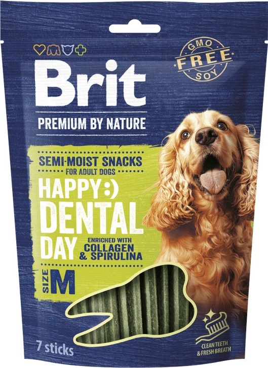 Brit Premium by Nature Dog Dental Snacks M 180 g od 52 Kč