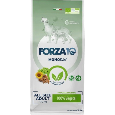 Forza10 Bio All Breeds Vegetal s mořskými řasami Krokety 10 kg