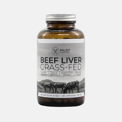 Paleo Powders Hovězí játra grass-fed beef liver