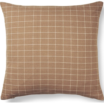 ferm LIVING Възглавница Brown Check 50 x 50 см (1104267478)