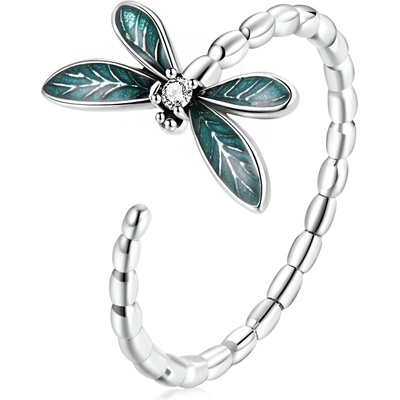 P&J Jewellery Stříbrný prsten Okouzlující vážka SRUNI33