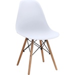 TopMebel Трапезен стол Nova TopMebel PP в бял цвят 46x51x80cm