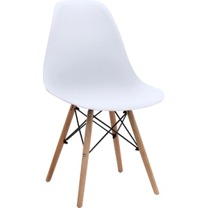 TopMebel Трапезен стол Nova TopMebel PP в бял цвят 46x51x80cm