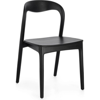 Bizzotto Черен стол Miley (0747197)