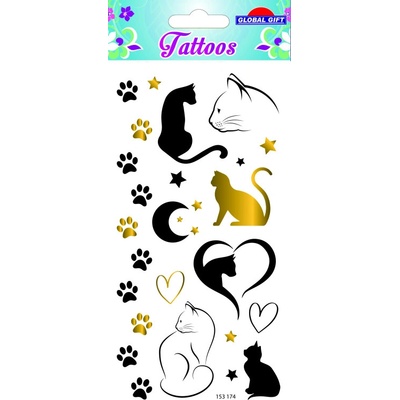 Global Gift samolepky GG TT 153174 cats 526657