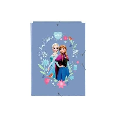 Frozen Папка с пръстени Frozen Син A4 26 x 33.5 x 2.5 cm