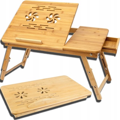 Ruhhy 23452 Stolek na notebook do postele bambus – Zboží Mobilmania