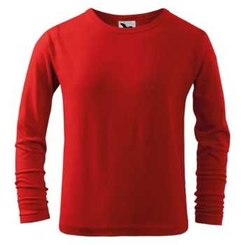 Image 1 of MALFINI Fit-T LS детска тениска с дълъг ръкав, червена (12107)