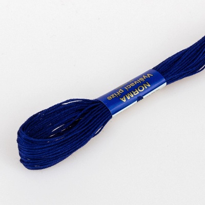 Niťárna Vyšívací příze NORMA / BAVLNKA 5082 inkoustově fialová, jednobarevná, 1,5g/15m