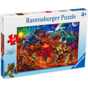 Ravensburger Пъзел Ravensburger от 60 части - Космически строеж (05167) - baby
