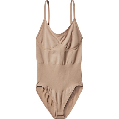 esmara Dámské bezešvé tvarující body béžová – Zboží Mobilmania