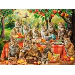 Castorland - Puzzle Cat Family Reunion - 3 000 piese