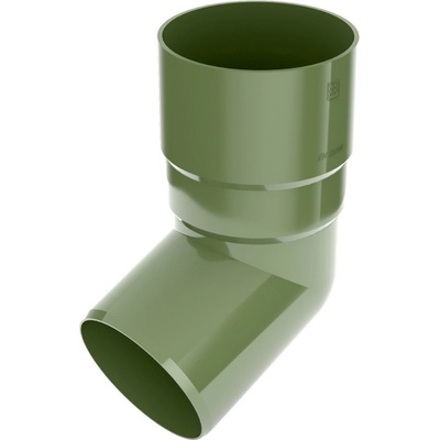 Bryza Plastové koleno 67° Ø 90 mm RAL 6020 zelené