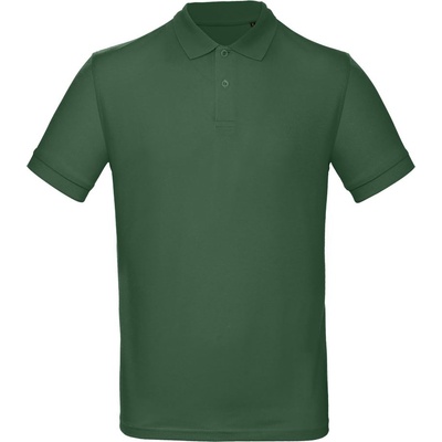 B&C Collection B&c inspire polo men / Мъжка поло тениска с къс ръкав от органичен памук - бутилково зелено s (01043054001)