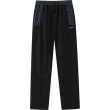 Wolf T2452 chlapecké outdoorové kalhoty modré zipy černá