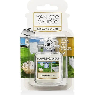 Yankee Candle Clean Cotton gelová visačka