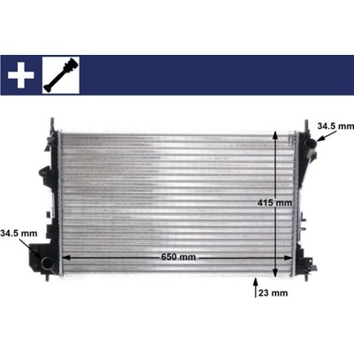 Chladič, chlazení motoru MAHLE CR 40 000S (CR40000S)