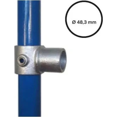 Konstrukční fitinka, spojka ocelových trubek pr. 48,3 mm – otočný spoj 147-D48