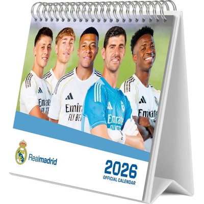Fan-shop Stolní kalendář REAL MADRID 2026 – Zboží Dáma