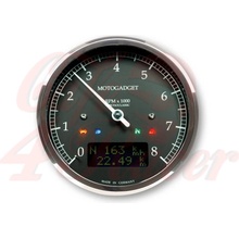 Motogadget Chronoclassic otáčkoměr DarkEdition -8 000 otáček za minutu