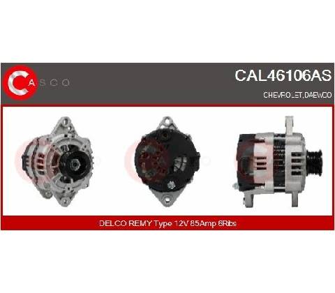 Generátor CASCO CAL46106AS