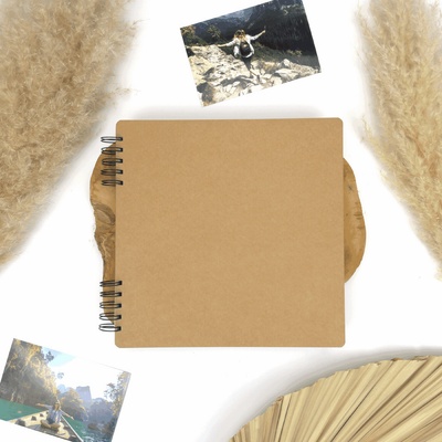 Lovelu Scrapbook Album - Kraft 26x26cm