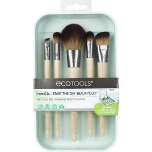 EcoTools КОМПЛЕКТ ЧЕТКИ ecotools ЗАПОЧНЕТЕ ДЕНЯ КРАСИВО