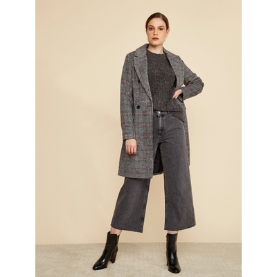 ZOOT. lab Тъмно сиво карирано зимно палто за жени ZOOT. lab Gabrielle ZOOT. lab | Siv | ЖЕНИ | M